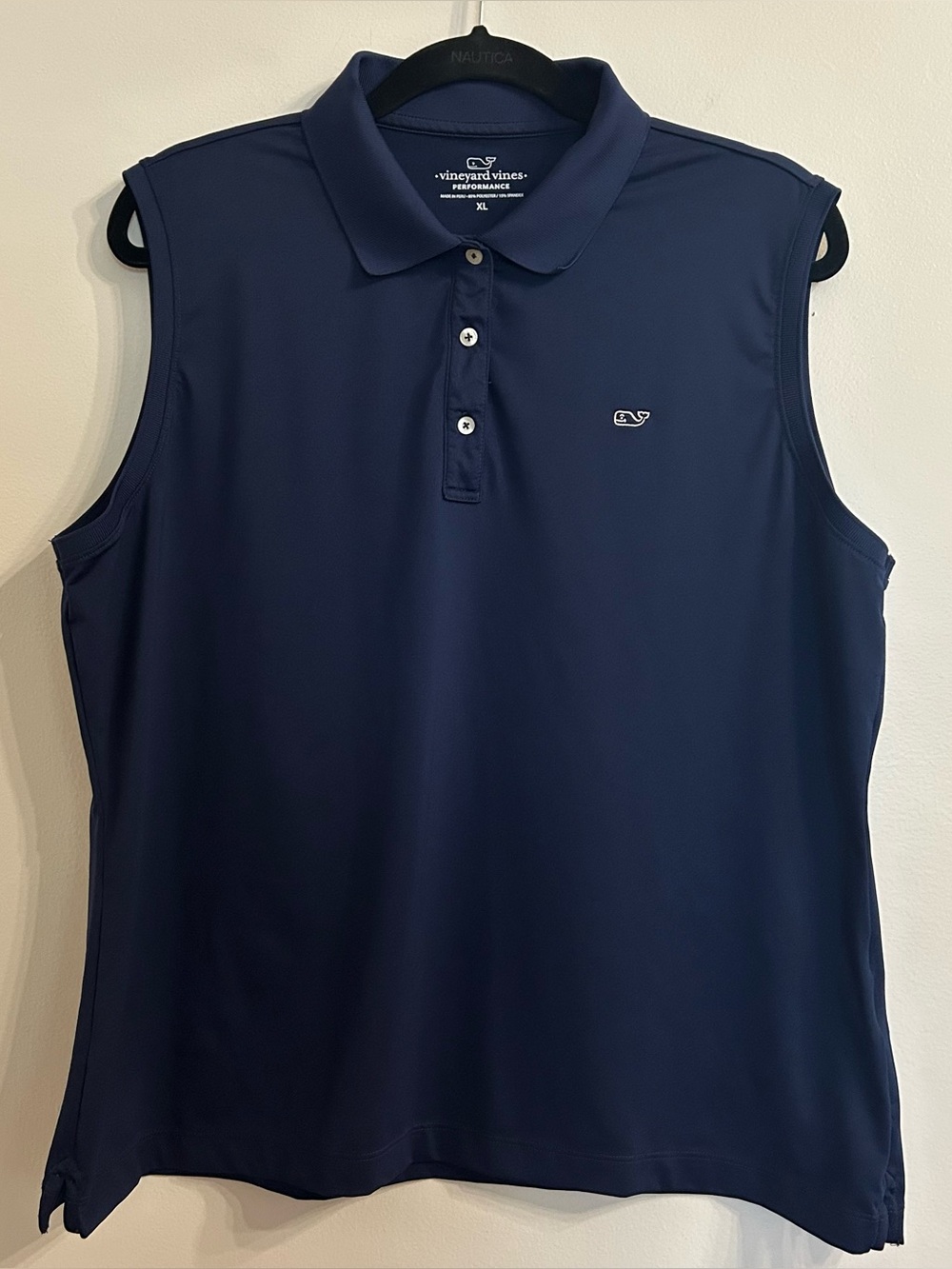 Vineyard Vines Navy Sleeveless Polo Tank Top